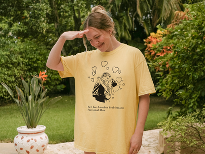 📖 Problematic Man Book Lover Vintage Tee
