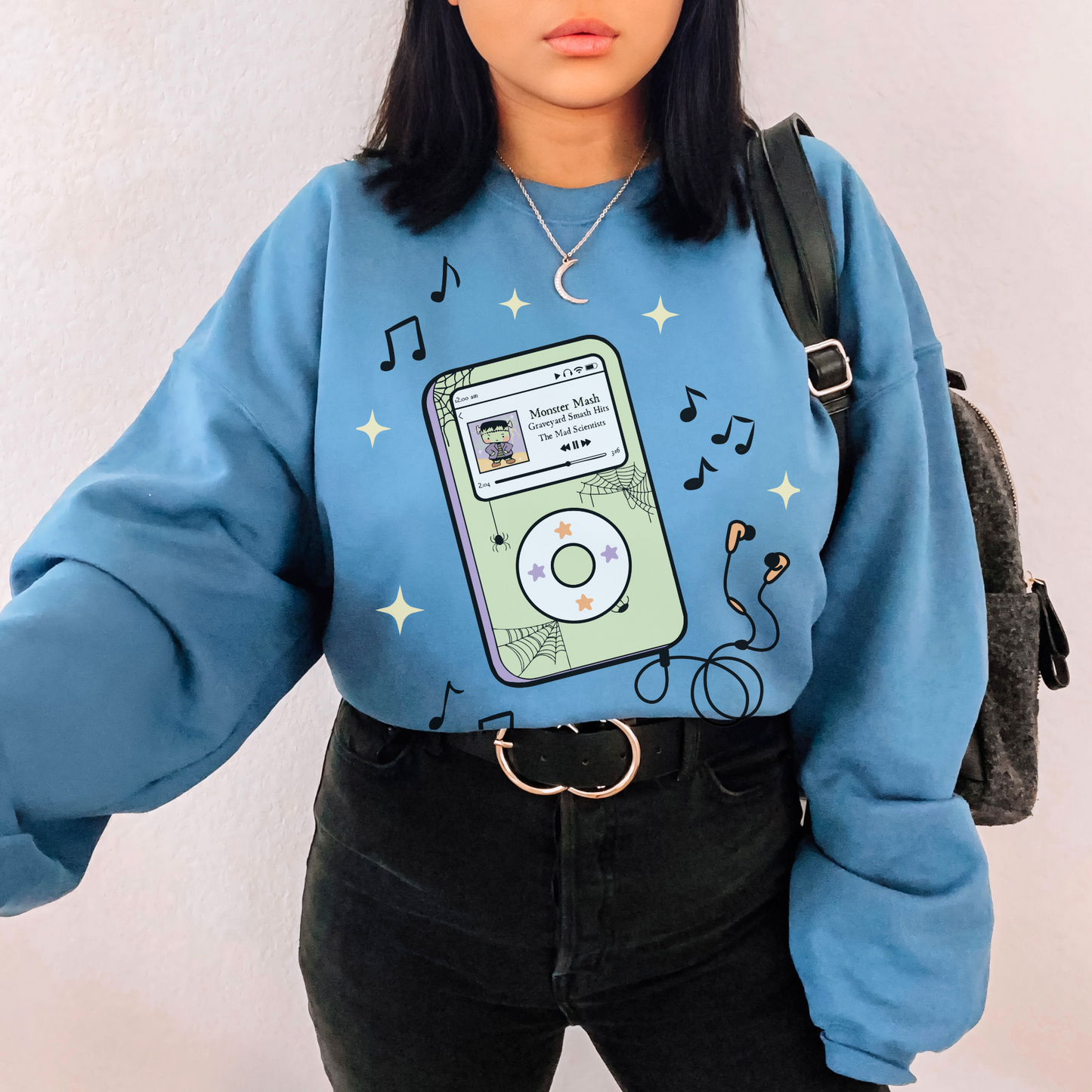 MONSTER MASH IPOD Halloween Sweatshirt
