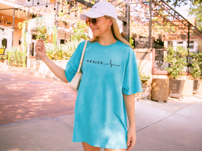 ❤️‍🩹 Healer Heart Rate Medical & Healthcare Worker Tee