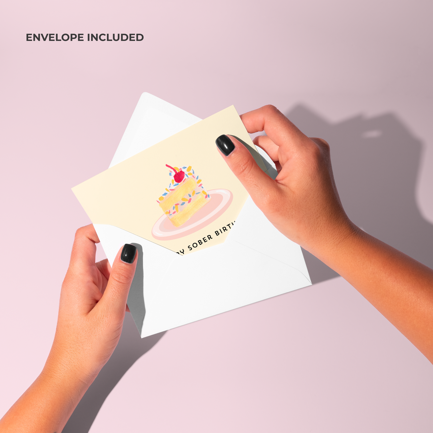 💪🏼 Sober Birthday Supportive Celebration Card