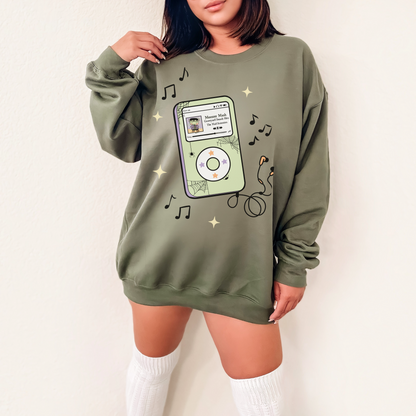MONSTER MASH IPOD Halloween Sweatshirt