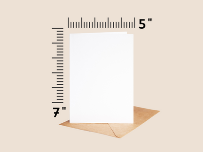 Supportive Anxiety Disorder Handmade Greeting Card