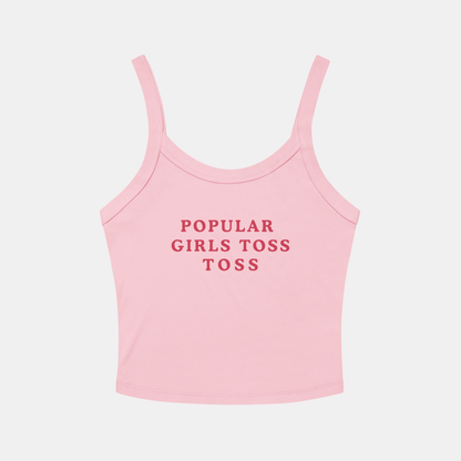 POPULAR GIRLS GLINDA WICKED Inspired Micro-Rib Tank Top