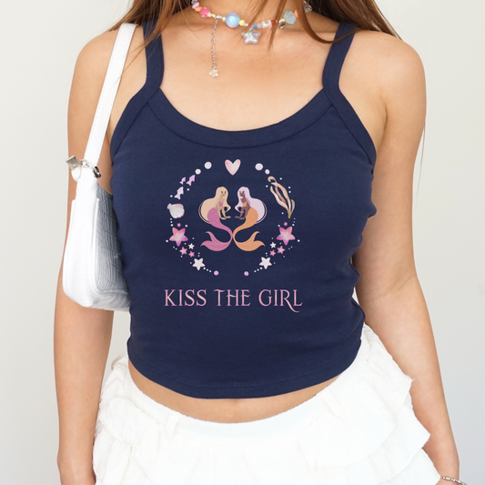 🧜🏼‍♀️ Kiss the Girl Lesbian Mermaid Tank Top