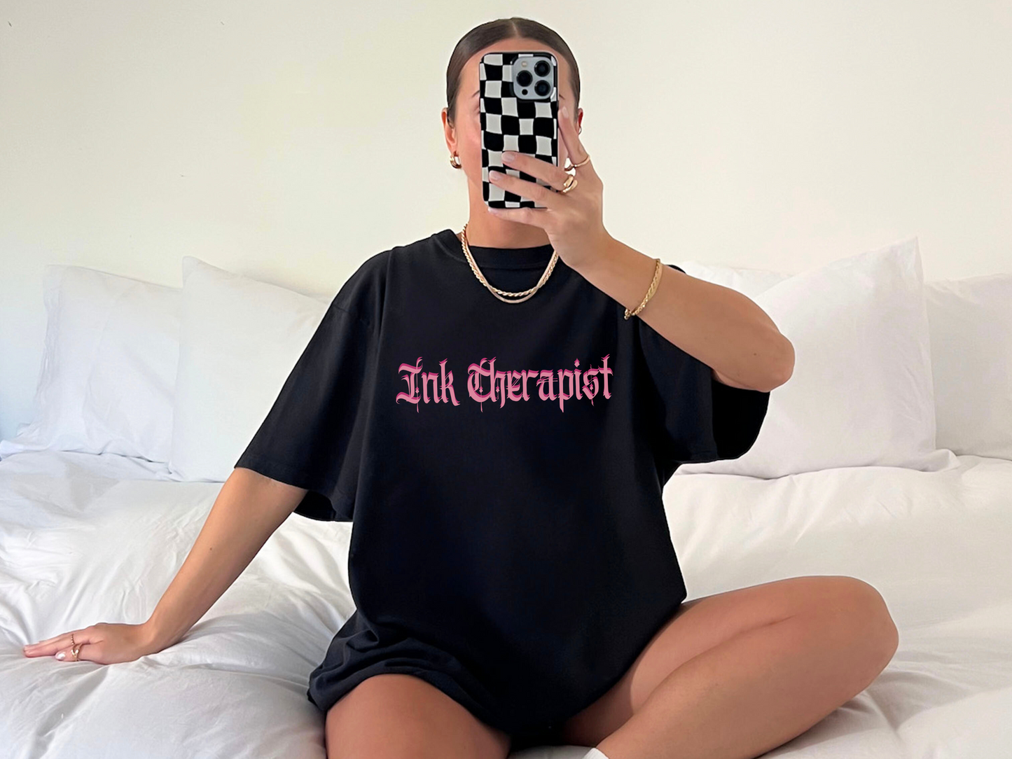 ❤️‍🔥 Ink Therapist Gothic Tattoo Artist Tee
