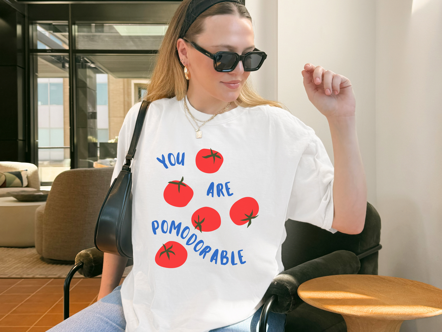 🍅 Pomodorable Tomato Veggie Pun Tee