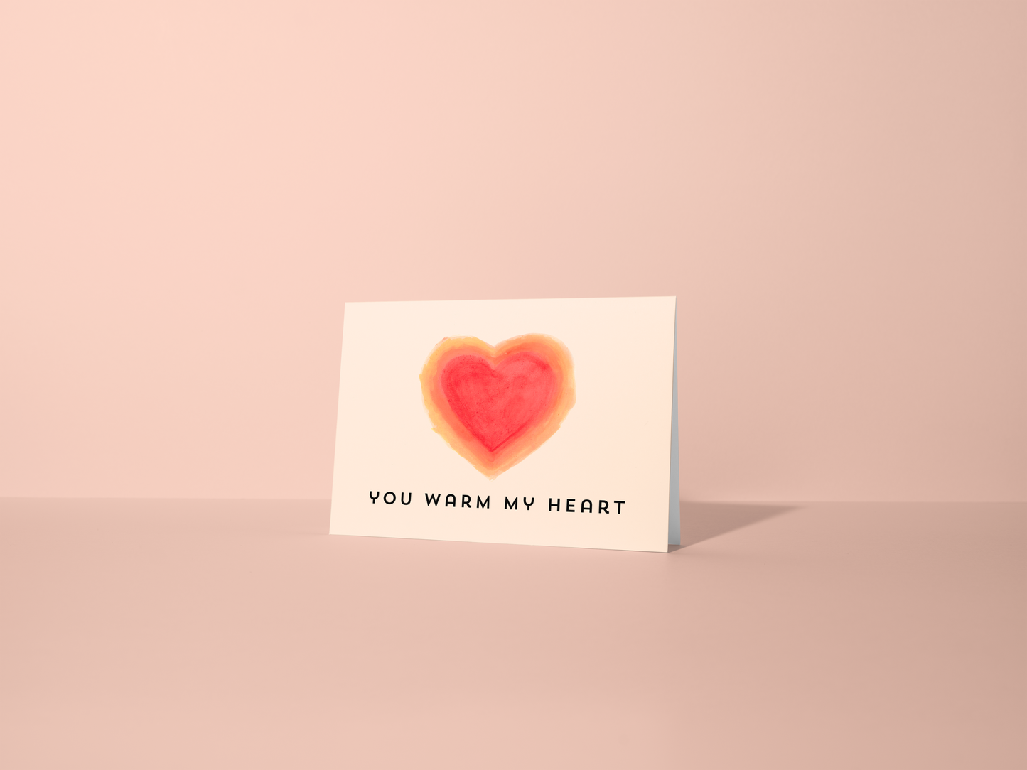 Romantic Handmade Love Greeting Card