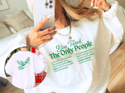 🌳 Colors of the Wind Sweatshirt – Dove Art & Inspirational Quote Graphic Tee