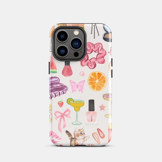 GIRLHOOD HYPER FEMININE Tough Case for iPhone