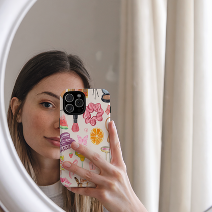 GIRLHOOD HYPER FEMININE Tough Case for iPhone