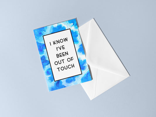 Depression Support Handmade Greeting Card