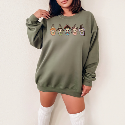 HALLOWEEN COSTUME LABUBU Inspired Fall Sweatshirt