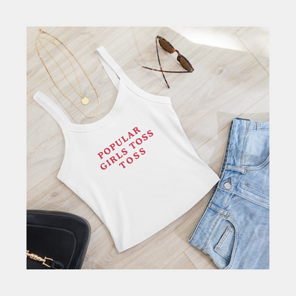 POPULAR GIRLS GLINDA WICKED Inspired Micro-Rib Tank Top