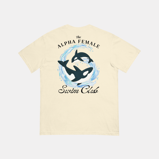 🌊 ALPHA FEMALE ORCA Oceancore Feminist Tee