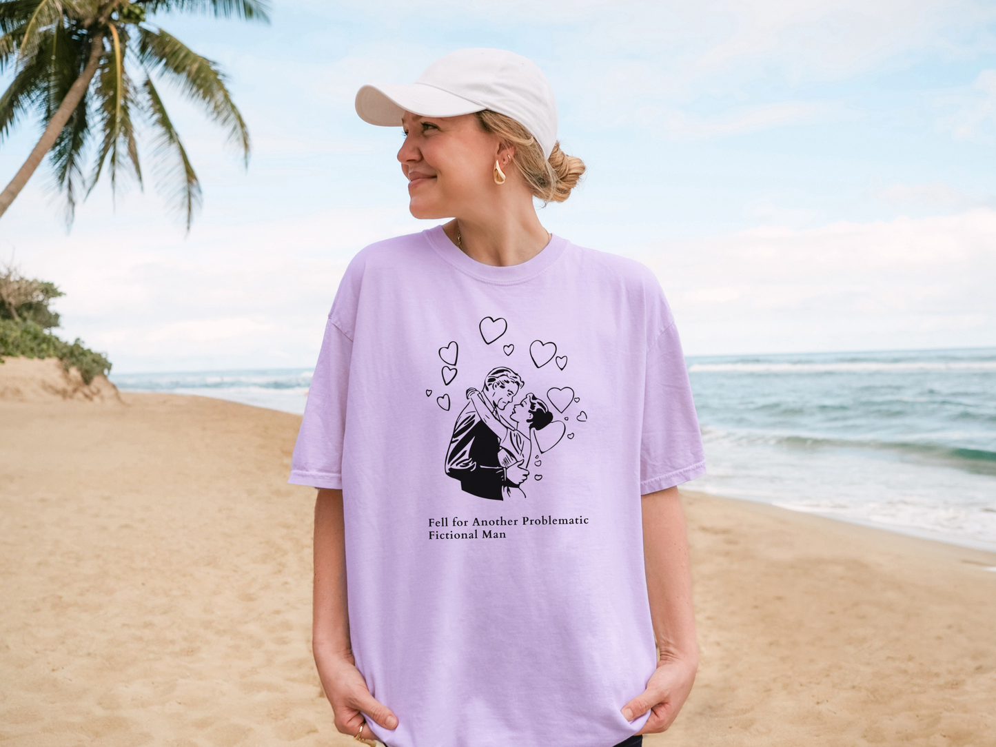 📖 Problematic Man Book Lover Vintage Tee