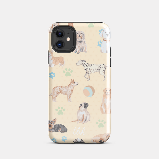 DOG LOVER WATERCOLOR Tough Case for Iphone