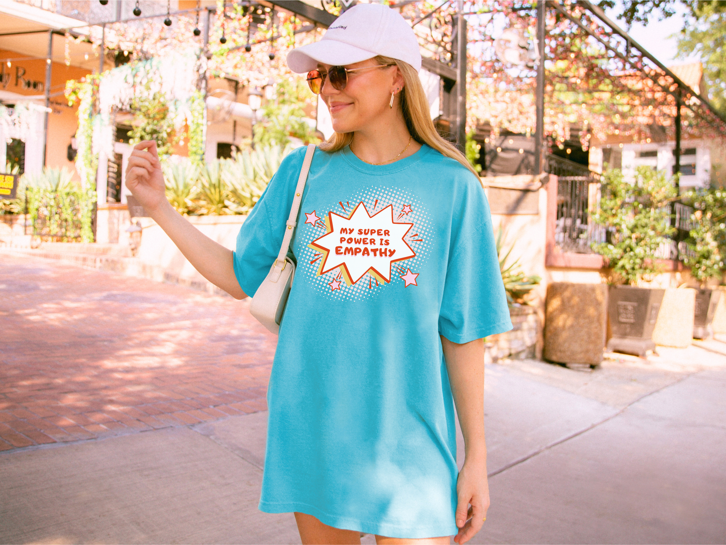 💥 Empathy Super Power Comic Style Tee