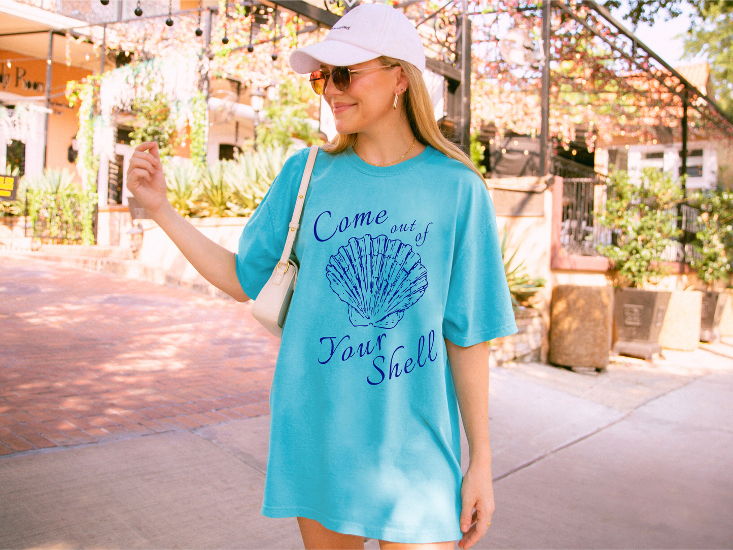 🐚 Seashell Mental Health Statement Tee