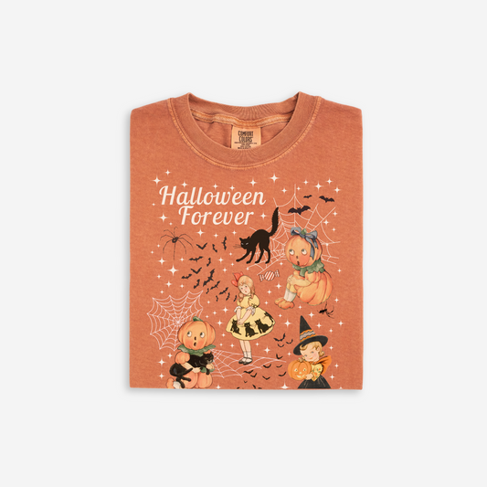 HALLOWEEN FOREVER VINTAGE Spooky Fall Tee