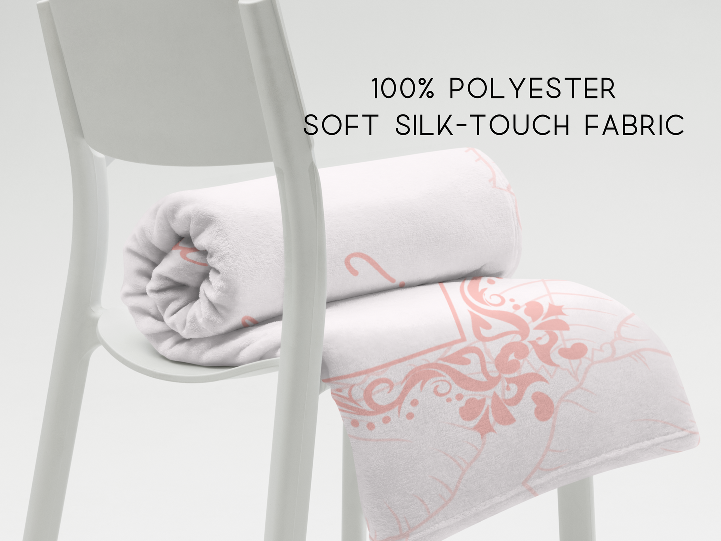 Positive Message Soft Throw Blanket – 60"x80" Vintage-Inspired Decor