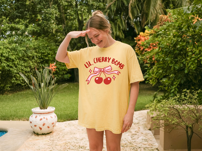 🍒 Lil' Cherry Bomb Retro Y2K Tee