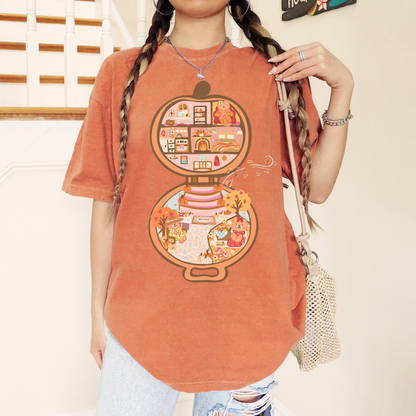 POCKET-SIZED COZY FALL Pumpkin Nostalgia Tee