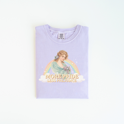 PRIDE NOT PREJUDICE LGBTQ+ Vintage Pride Tee