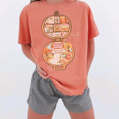 POCKET-SIZED COZY FALL Pumpkin Nostalgia Tee