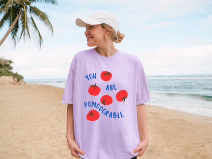 🍅 Pomodorable Tomato Veggie Pun Tee