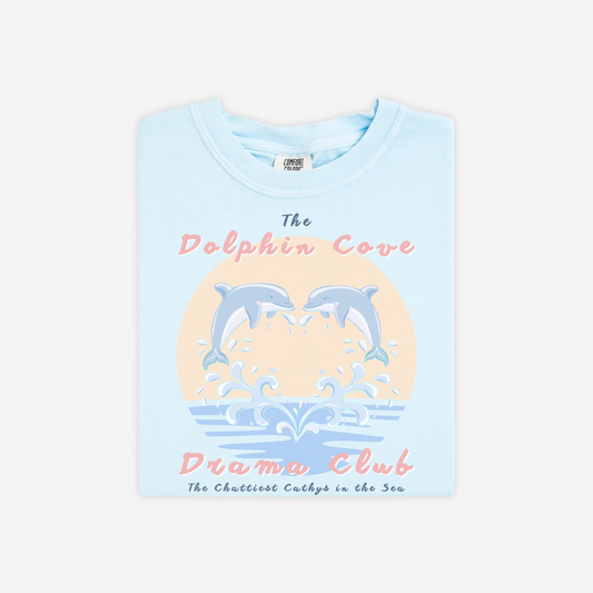 DOLPHIN COVE DRAMA CLUB Coastal Pastel Tee