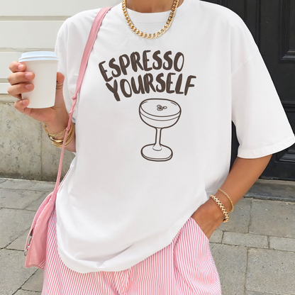 ESPRESSO YOURSELF MARTINI Pun Tee