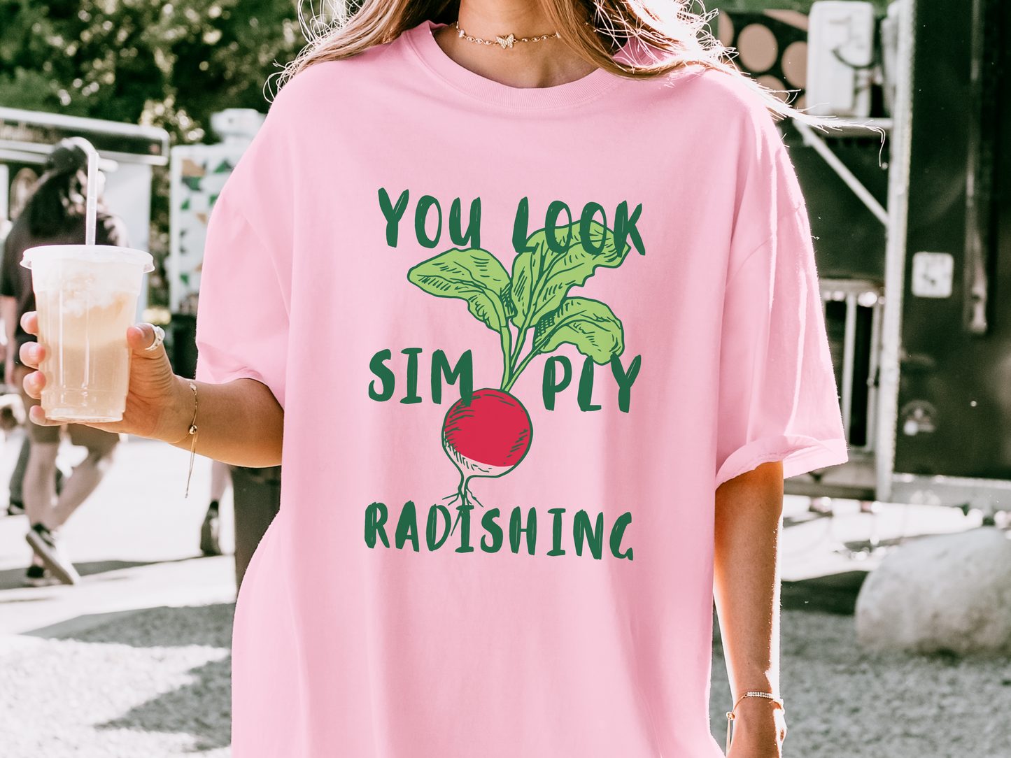 🌱 Radish Pun Veggie Art Tee