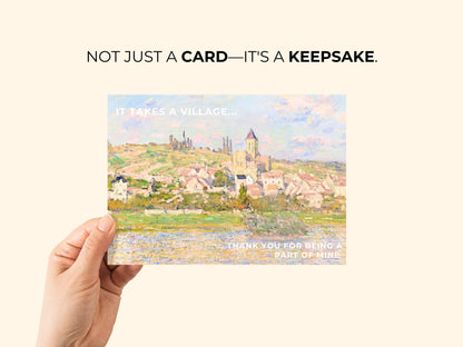 👯‍♀️ Mom Friend Happy Mother’s Day Card - Vintage Lake Village Art