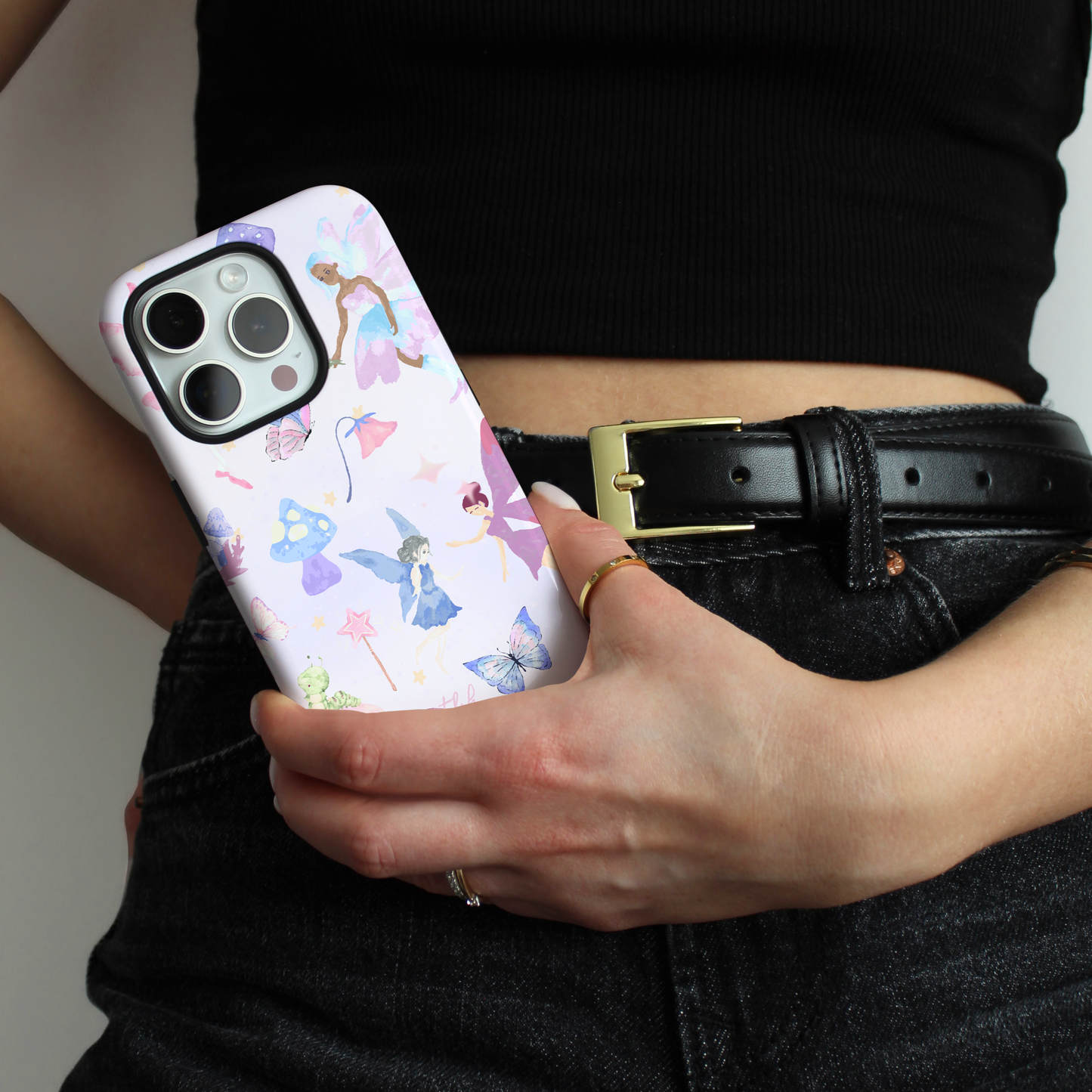 BISEXUAL FAIRY CORE WATERCOLOR Tough Case for iPhone