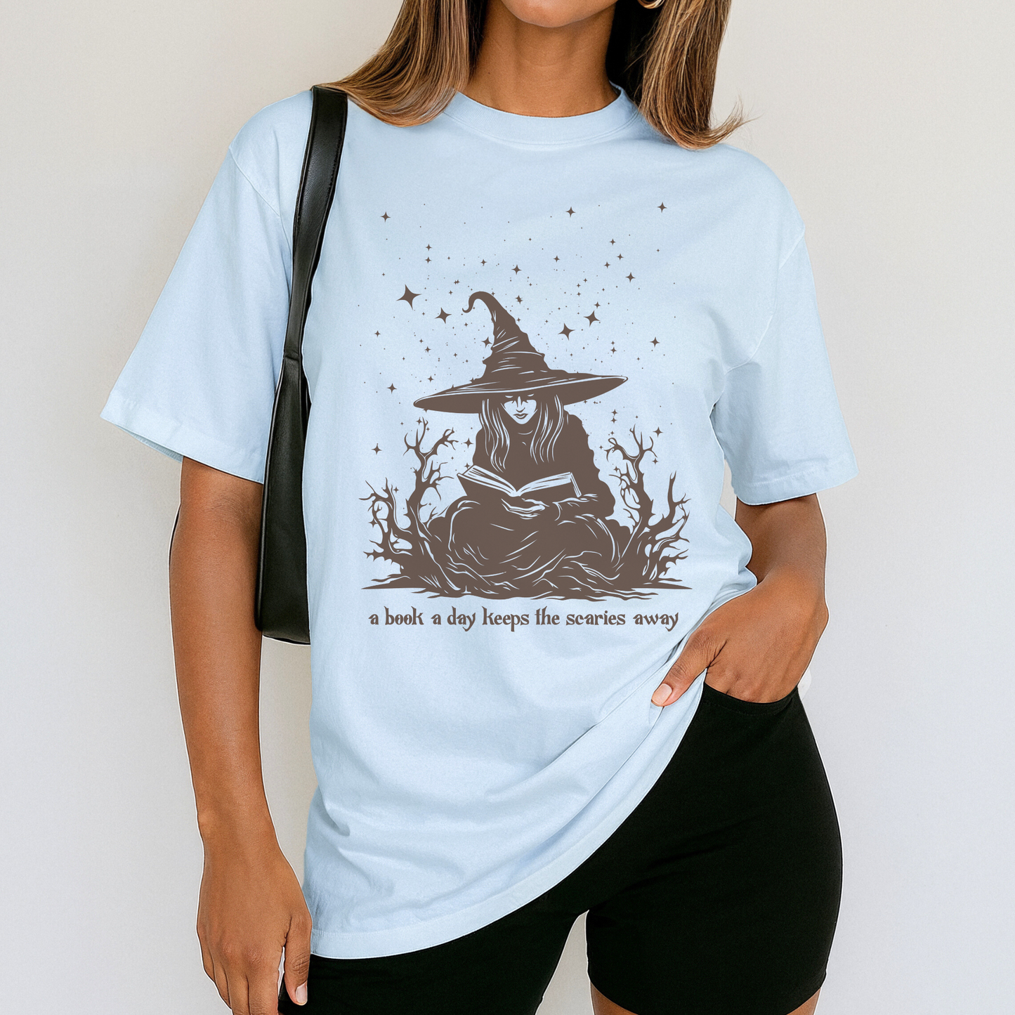 BOOKISH WHIMSICAL WITCH Fall & Halloween Tee