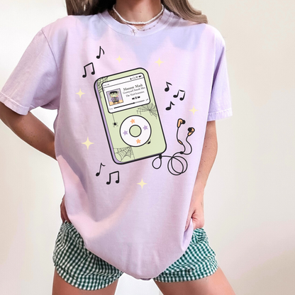 MONSTER MASH IPOD Nostalgic Halloween Tee