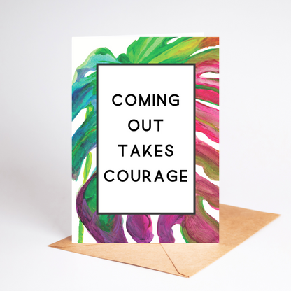 🏳️‍⚧️ LGBTQIA+ Coming Out Celebration Card