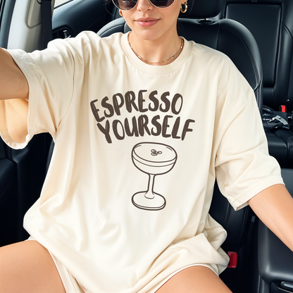 ESPRESSO YOURSELF MARTINI Pun Tee