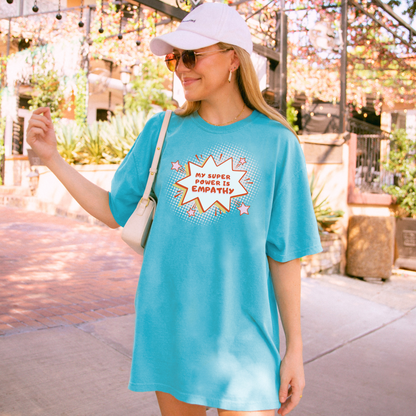 💥 Empathy Super Power Comic Style Tee
