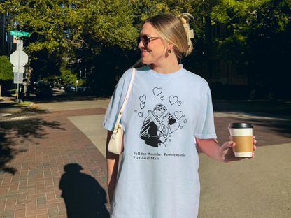 📖 Problematic Man Book Lover Vintage Tee
