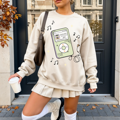 MONSTER MASH IPOD Halloween Sweatshirt