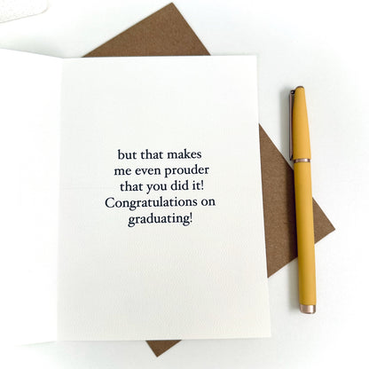 Graduation for Student with Disability Congrats Greeting Card