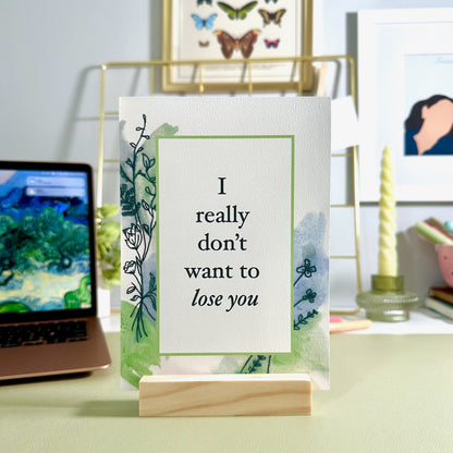 Apology Breakup Relationship Greeting Card