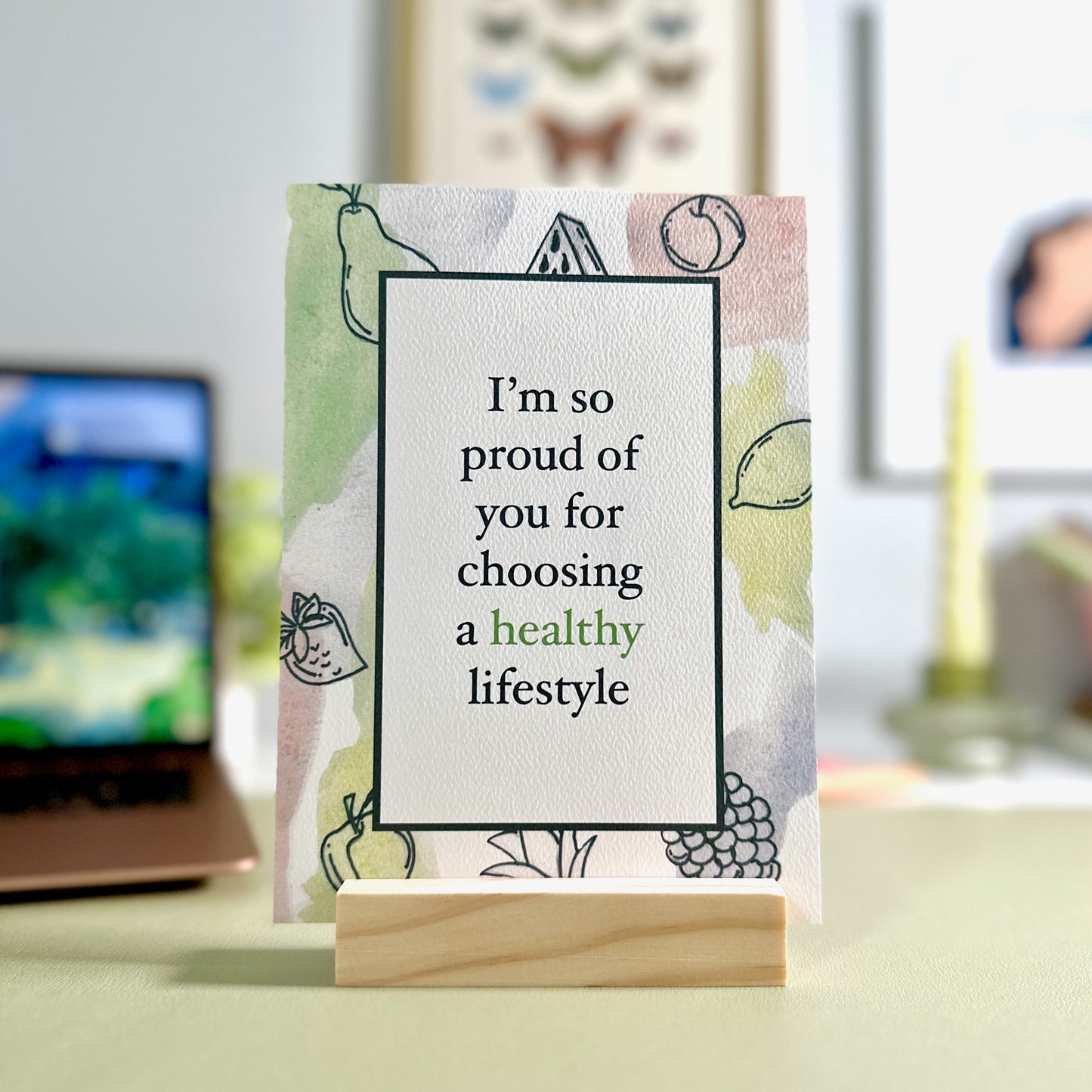 Proud of You Congrats and Encouragement Greeting Card