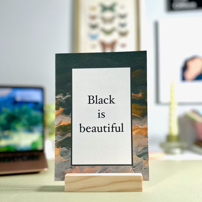 Happy Black History Month Greeting Card