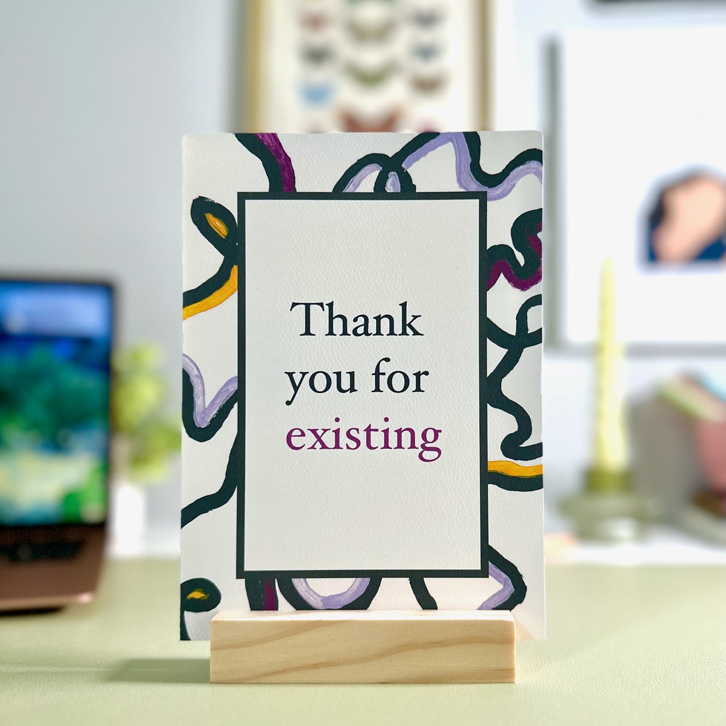 Thank You Friendship Greeting Card