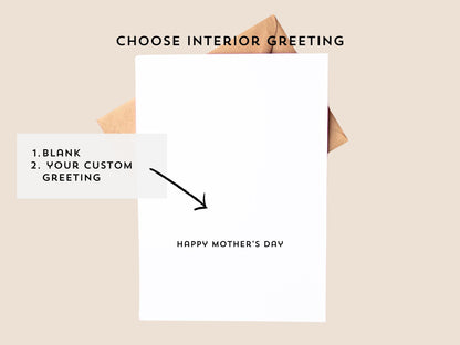 🏡 From Husband Happy Mother’s Day Card for Her - Vintage Cottage Art