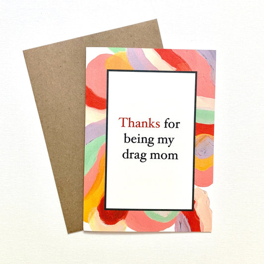 Drag Mom Mother's Day Greeting Card