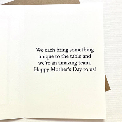 Two Moms LGBTQ Mother's Day Greeting Card