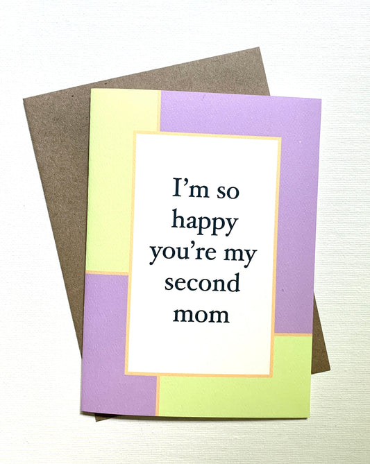 Mother-In-Law Card Mother's Day Greeting Card